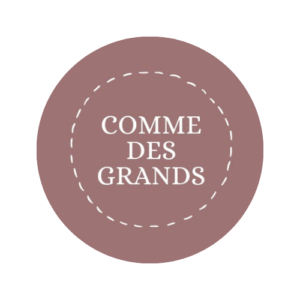 Logo boutique vêtements pour enfants Comme des Grands
