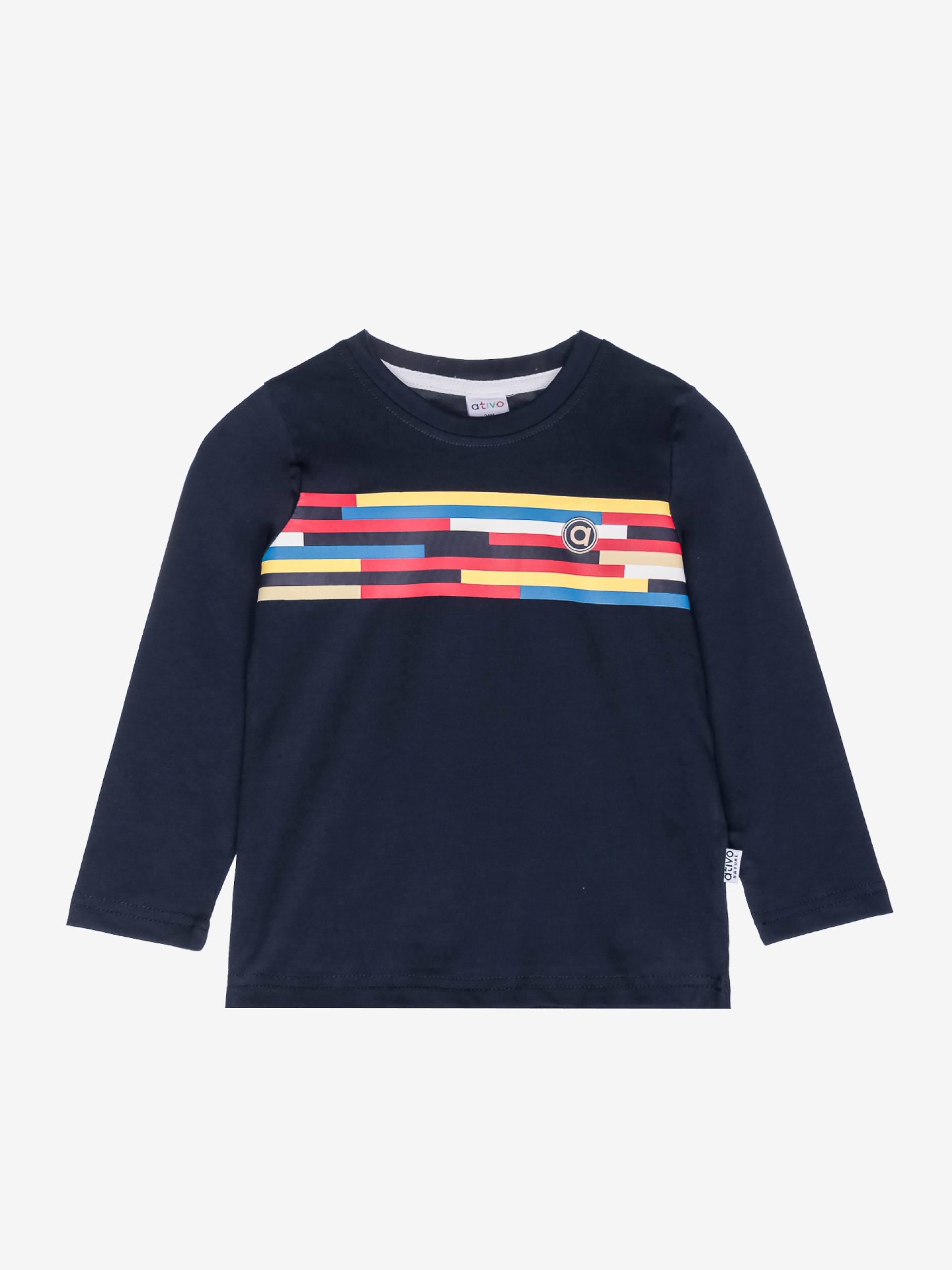 pull fin enfant bébé garçon vêtement joli pas cher bleu marine rayures printemps automne