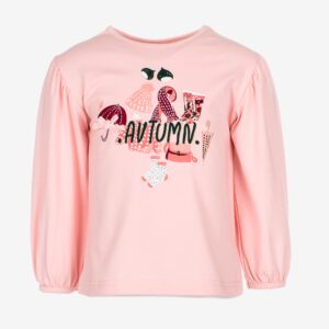 Pull rose automne