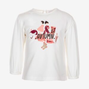 Pull blanc automne