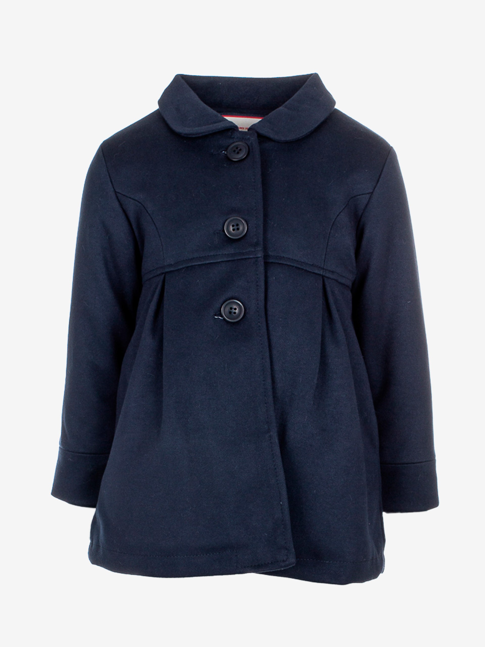 manteau marine chaud douillet vêtement enfant bébé fille joli pas cher boutique saint martin en haut