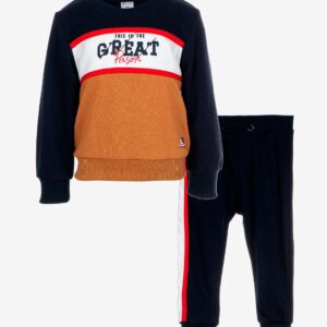 Ensemble pull et jogging marine GREAT