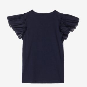 T-shirt marine WOW GIRL