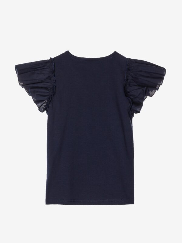 t-shirt enfant fille vêtement boutique saint martin en haut joli pas cher marine