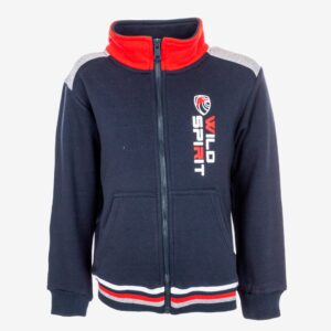 Veste col montant marine
