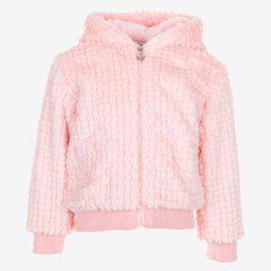 Veste pilou rose clair