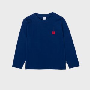 Pull bleu « THINK OUTSIDE THE BOX »