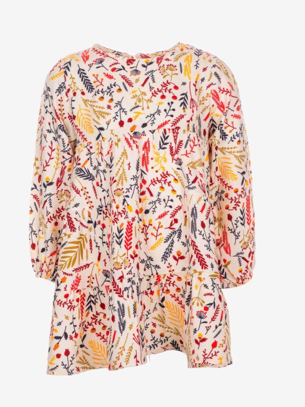 robe légère fleuri pour enfant confortable joli et pas cher idée cadeau naissance boutique saint martin en haut