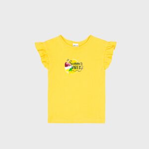 T-shirt jaune « SUMMER VIBES » – 9,99€