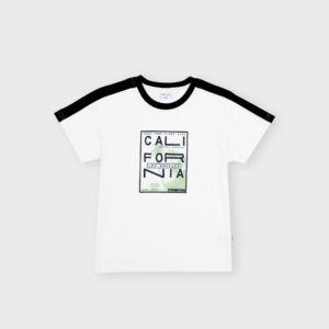 T-shirt blanc « CALIFORNIA » – 12,99€