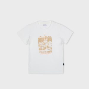 T-shirt blanc « SURFING » – 12,99€