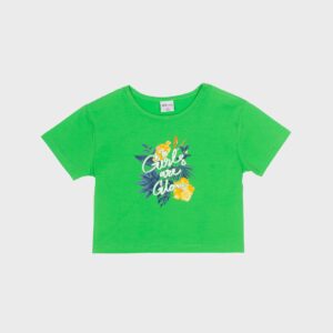 Crop top vert « GIRLS ARE GLOW » – 12,99€