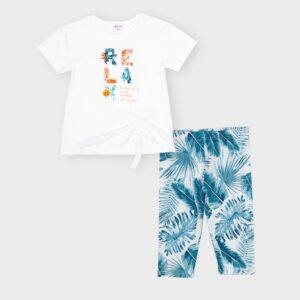 Ensemble pantacourt bleu – 22,99€