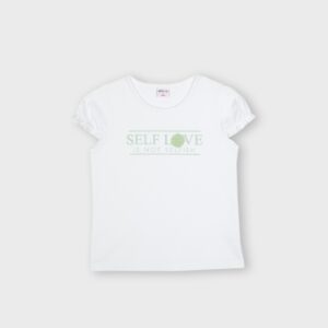 T-shirt blanc « SELF LOVE » – 13,99€