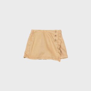 Jupe-short beige – 24,99€
