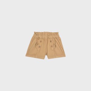 Short beige avec boutons sur le devant – 18,99€