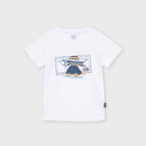 T-shirt blanc escargot – 10,99€