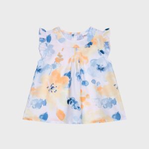 Blouse à fleurs pastels – 11,99€