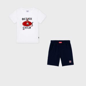 Ensemble blanc et noir « OCEAN CHILD » – 19,99€