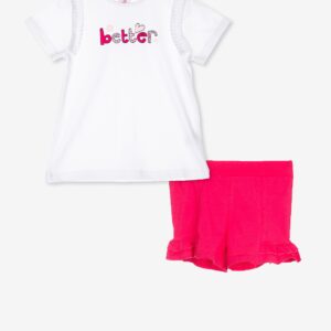 Ensemble t-shirt blanc « BETTER » – 19,99€