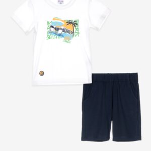 Ensemble t-shirt blanc « SUMMER » – 18,99€