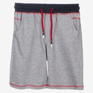 Short gris marine et rouge – 14,99€