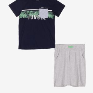 Ensemble t-shirt marine « TROPIC JUNGLE » – 19,99€