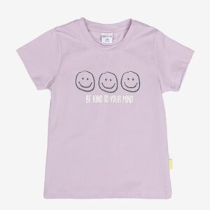 T-shirt violet smileys – 10,99€