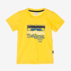 T-shirt jaune « CALIFORNIA » – 10,99€